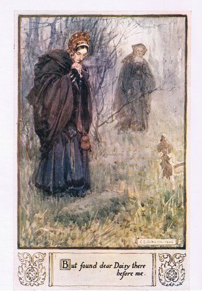 But found dear Daisy there before me by Charles Edmund Brock